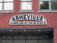 Asheville Music Hall in Asheville NC. 