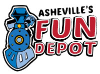 Fun things to do in Asheville NC : Asheville's Fun Depot in Asheville NC. 