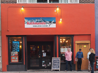 Kathmandu Cafe in Asheville NC. 