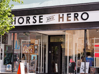 Horse and Hero in Asheville NC. 