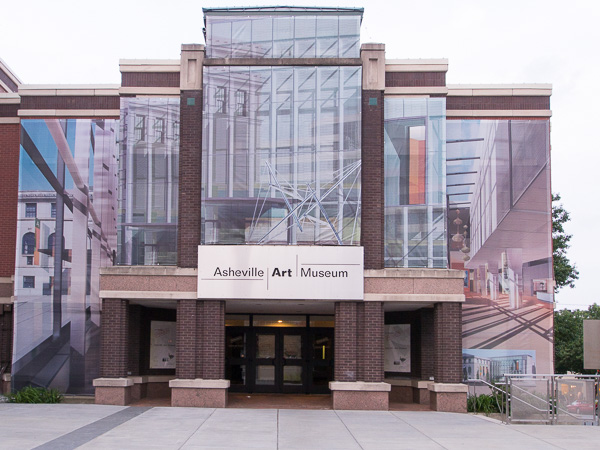 Asheville Art Museum in Asheville NC. 