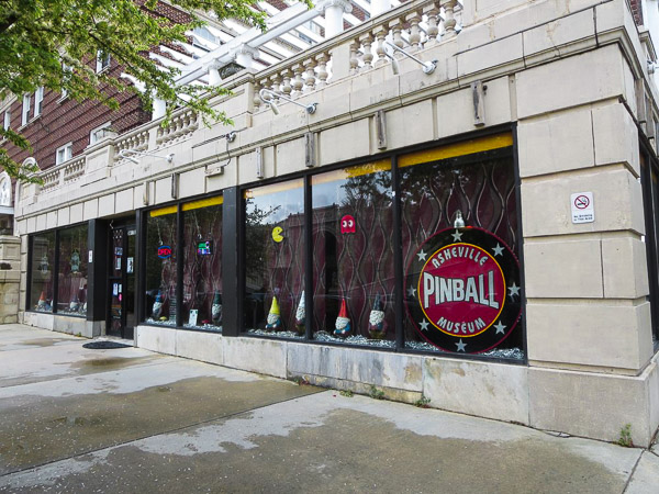 Fun things to do in Asheville NC : Asheville Pinball Museum in Asheville NC. 