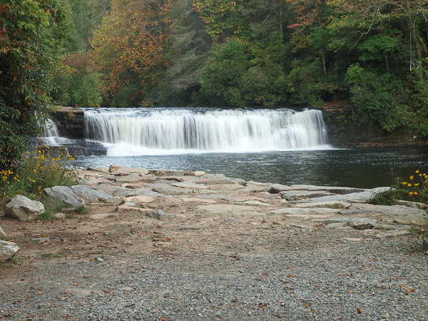 Hooker Falls in Dupont State Forest. 