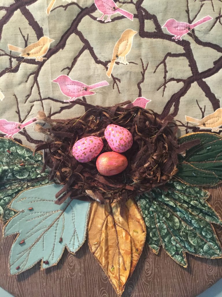 3D Round Nest Exhibit at North Carolina Arboretum in Asheville, NC.