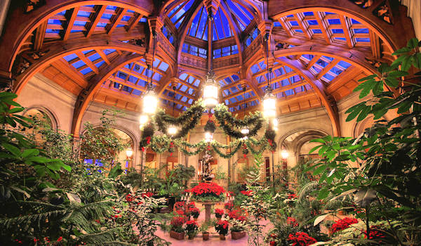 Christmas at the Biltmore Estates in Asheville NC. 