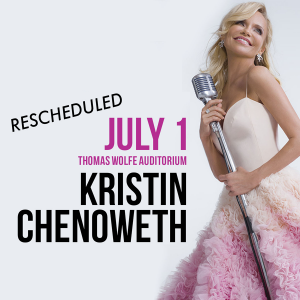 Kristin Chenoweth  performance at the US Cellular Center in Asheville, NC. 