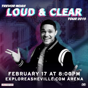 Trevor Noah  performance at the US Cellular Center in Asheville, NC. 