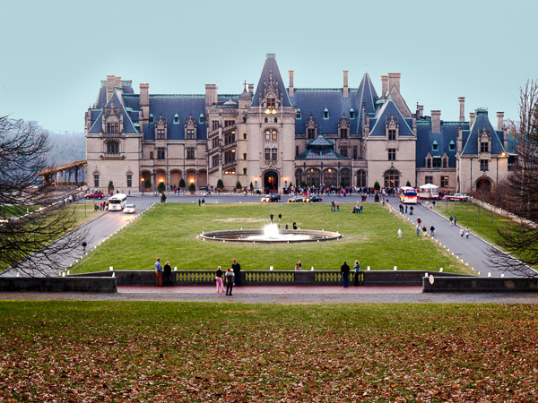 Biltmore House in Asheville NC. 